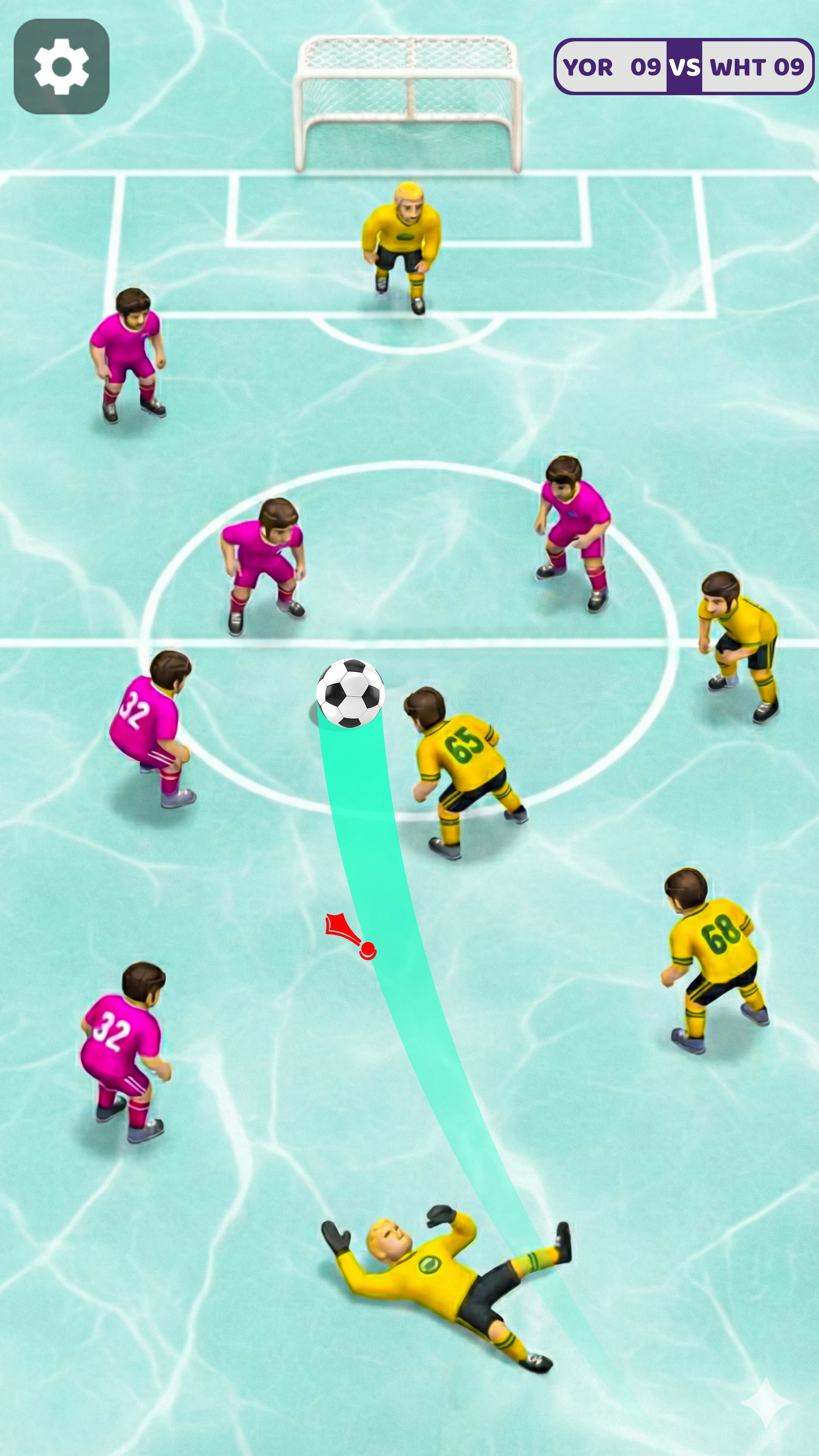 Flick Hero: Kick Soccer Games screenshot